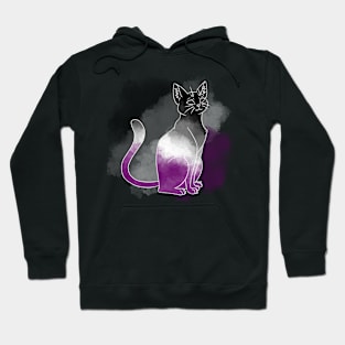 LGBT+ Cats: Ace Hoodie